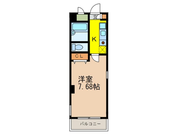 本山ヤングパレスの物件間取画像